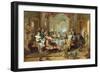 The Author's Introduction to the Players-Daniel Maclise-Framed Giclee Print