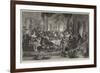 The Author's Reception by the Actors-Daniel Maclise-Framed Giclee Print