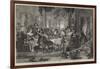 The Author's Reception by the Actors-Daniel Maclise-Framed Giclee Print