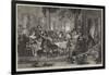 The Author's Reception by the Actors-Daniel Maclise-Framed Giclee Print