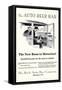 The Auto Beer Bar-Tousey-Framed Stretched Canvas