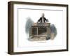 The Automaton Chess Player, 1845-null-Framed Giclee Print