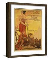 The Automobile Club De France-Georges Antoine Rochegrosse-Framed Giclee Print