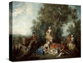 The Autumn, 1738-Nicolas Lancret-Stretched Canvas