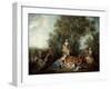 The Autumn, 1738-Nicolas Lancret-Framed Giclee Print