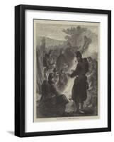 The Autumn Campaign, a Reserve Outlying Picket-null-Framed Giclee Print