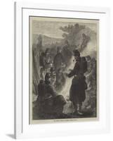 The Autumn Campaign, a Reserve Outlying Picket-null-Framed Giclee Print