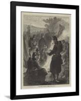 The Autumn Campaign, a Reserve Outlying Picket-null-Framed Giclee Print