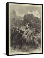 The Autumn Campaign, Advance of the Connaught Rangers-null-Framed Stretched Canvas