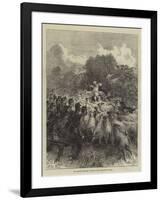 The Autumn Campaign, Advance of the Connaught Rangers-null-Framed Giclee Print