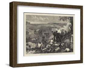 The Autumn Campaign, the Battle of Weaver's Down-Edward Frederick Brewtnall-Framed Giclee Print