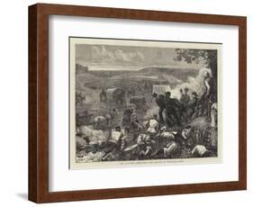 The Autumn Campaign, the Battle of Weaver's Down-Edward Frederick Brewtnall-Framed Giclee Print