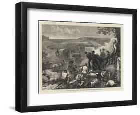 The Autumn Campaign, the Battle of Weaver's Down-Edward Frederick Brewtnall-Framed Giclee Print
