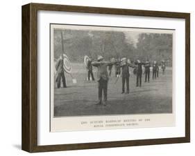 The Autumn Handicap Meeting of the Royal Toxophilite Society-null-Framed Giclee Print