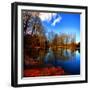 The Autumn in Winter-Philippe Sainte-Laudy-Framed Photographic Print