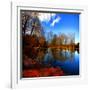 The Autumn in Winter-Philippe Sainte-Laudy-Framed Photographic Print