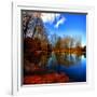 The Autumn in Winter-Philippe Sainte-Laudy-Framed Photographic Print