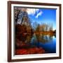 The Autumn in Winter-Philippe Sainte-Laudy-Framed Photographic Print