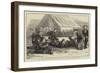 The Autumn Manoeuvres, Great Expectations, a Sketch in Blandford Camp-William III Bromley-Framed Giclee Print