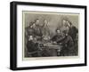 The Autumn Manoeuvres, Officers Playing at Kriegs Spiel, or the Game of War-Joseph Nash-Framed Giclee Print