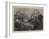 The Autumn Manoeuvres, Officers Playing at Kriegs Spiel, or the Game of War-Joseph Nash-Framed Giclee Print