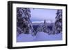 The Autumn Snowy Landscape, Casera Lake, Livrio Valley, Orobie Alps, Valtellina, Lombardy, Italy-Roberto Moiola-Framed Photographic Print