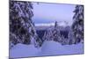 The Autumn Snowy Landscape, Casera Lake, Livrio Valley, Orobie Alps, Valtellina, Lombardy, Italy-Roberto Moiola-Mounted Photographic Print