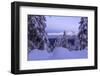 The Autumn Snowy Landscape, Casera Lake, Livrio Valley, Orobie Alps, Valtellina, Lombardy, Italy-Roberto Moiola-Framed Photographic Print