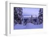 The Autumn Snowy Landscape, Casera Lake, Livrio Valley, Orobie Alps, Valtellina, Lombardy, Italy-Roberto Moiola-Framed Photographic Print