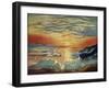 'The Autumn Sunset', c1908, (1909)-George Marston-Framed Giclee Print