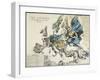 The Avenger: An Allegorical War Map for 1877, London-Frederick W Rose-Framed Giclee Print