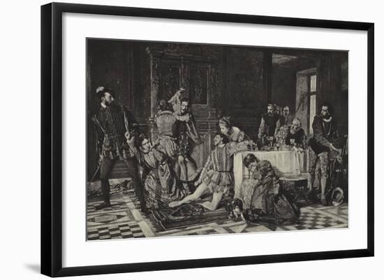 The Avenger of His Honour-Heinrich von Angeli-Framed Photographic Print