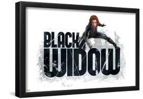 The Avengers: Age of Ultron - Black Widow-null-Framed Poster