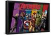The Avengers: Age of Ultron - Hawkeye, Black Widow, Captain America, Iron Man, Hulk, and Thor-null-Framed Poster