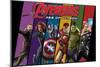 The Avengers: Age of Ultron - Hawkeye, Black Widow, Captain America, Iron Man, Hulk, and Thor-null-Mounted Poster