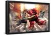 The Avengers: Age of Ultron - Hulk Fights Hulkbuster-null-Framed Poster