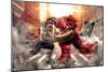 The Avengers: Age of Ultron - Hulk Fights Hulkbuster-null-Mounted Poster