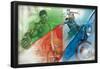 The Avengers: Age of Ultron - Hulk, Thor, and Captain America-null-Framed Poster