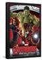 The Avengers: Age of Ultron - Iron Man, Black Widow, and Hulk-null-Framed Poster