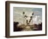 The Avenue at Middelharnis, 1689-Meindert Hobbema-Framed Premium Giclee Print