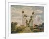 'The Avenue at Middelharnis', 1689-Meindert Hobbema-Framed Giclee Print