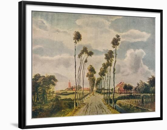 'The Avenue at Middelharnis', 1689-Meindert Hobbema-Framed Premium Giclee Print