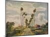 'The Avenue at Middelharnis', 1689-Meindert Hobbema-Mounted Giclee Print