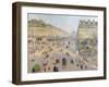 The Avenue De L'Opera, Paris, circa 1880-Camille Pissarro-Framed Giclee Print