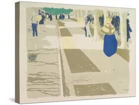 The Avenue, from the series Landscapes and Interiors, 1899-Edouard Vuillard-Stretched Canvas