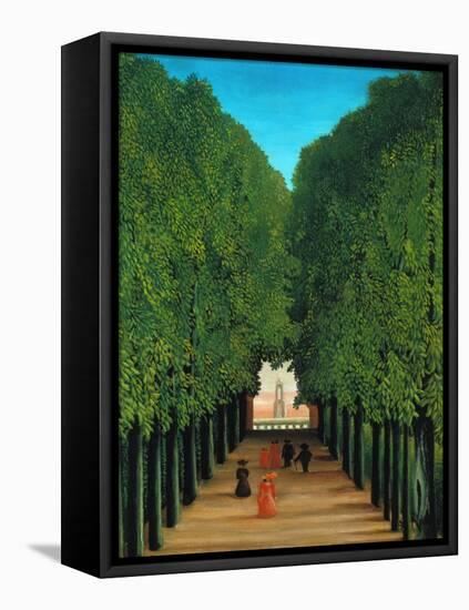 The Avenue in the Park at Saint Cloud, 1907/08-Henri Rousseau-Framed Stretched Canvas