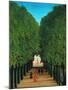 The Avenue in the Park at Saint Cloud-Henri Rousseau-Mounted Giclee Print