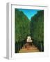 The Avenue in the Park at Saint Cloud-Henri Rousseau-Framed Giclee Print