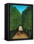 The Avenue in the Park at Saint Cloud-Henri Rousseau-Framed Stretched Canvas