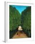 The Avenue in the Park at Saint Cloud-Henri Rousseau-Framed Giclee Print